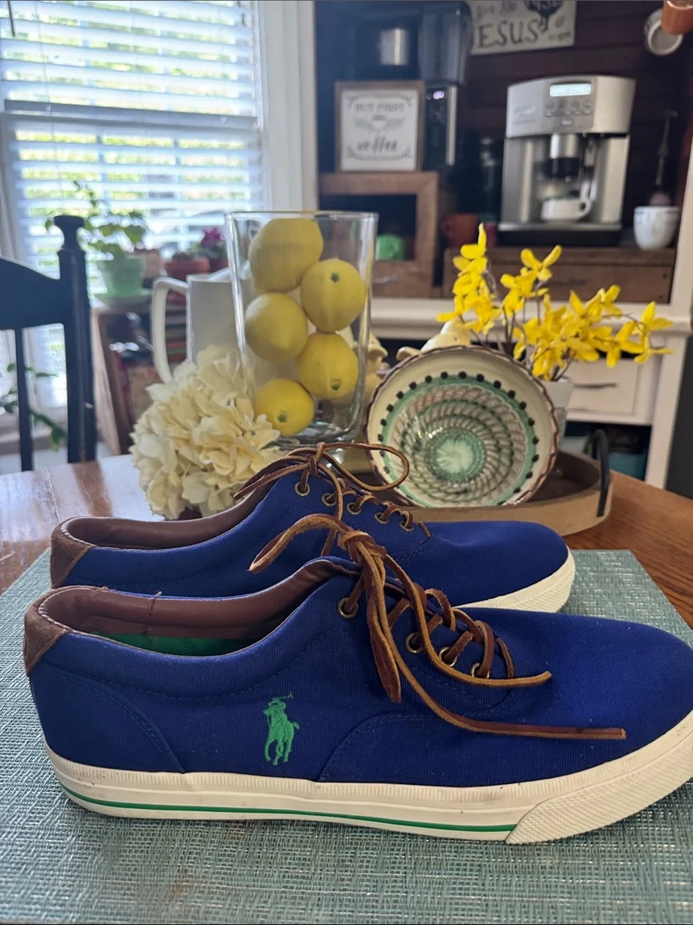 Like New Polo Ralph Lauren Vaughn Sneakers - Men’s Size 13D